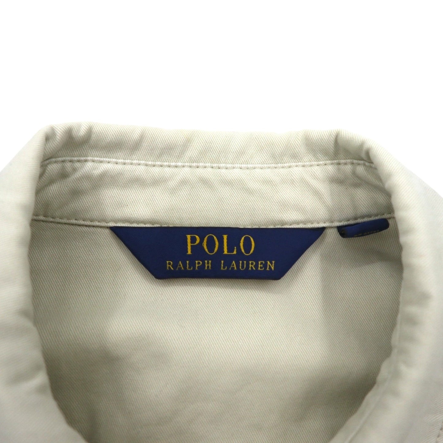 POLO RALPH LAUREN スウィングトップ ハリントンジャケット M ベージュ スモールポニー刺繍