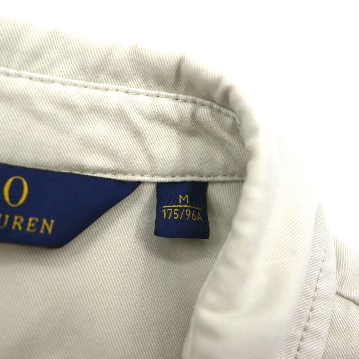 POLO RALPH LAUREN スウィングトップ ハリントンジャケット M ベージュ スモールポニー刺繍