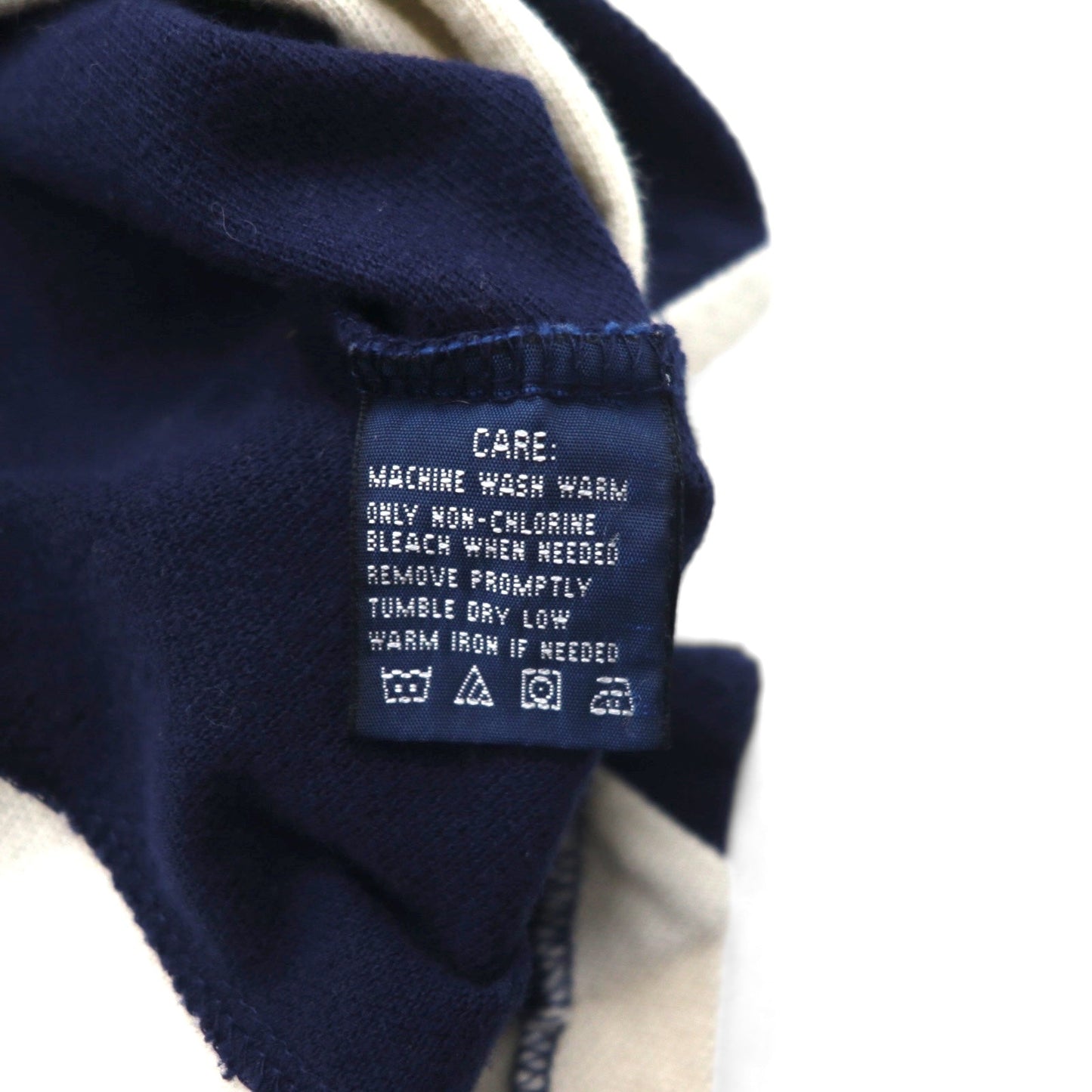 RALPH LAUREN 90年代 THE SKINNY POLO ラインデザイン ポロシャツ M ネイビー エンブレム ポニー 刺繍