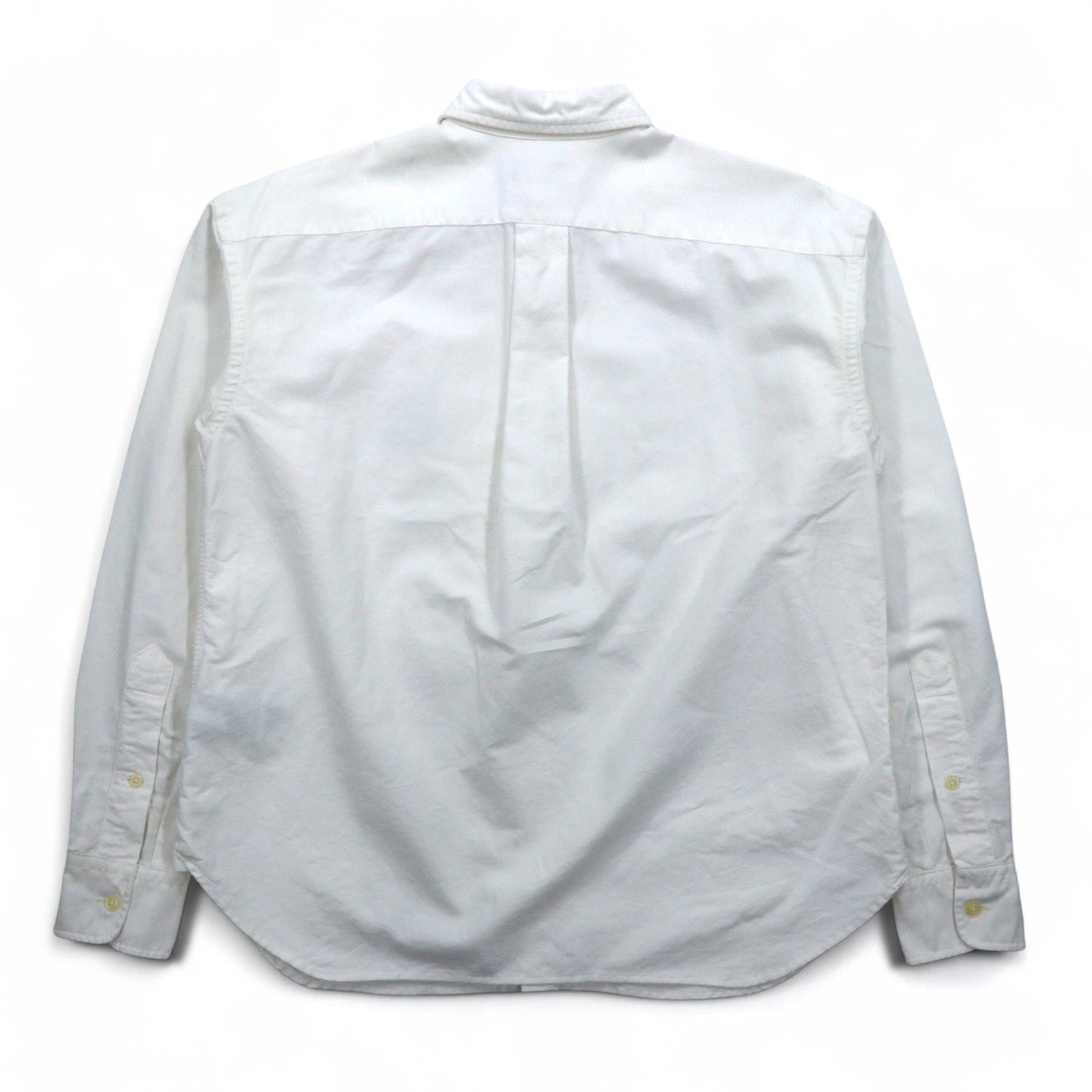 POLO RALPH LAUREN クラシック オックスフォードシャツ M ホワイト コットン 刺繍 胸ポケット