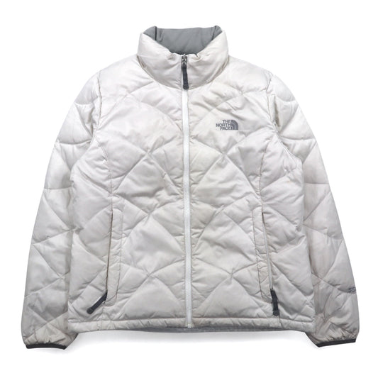 THE NORTH FACE 550フィル ダウンジャケット L ホワイト ALIS 550 FILL DOWN QUILTED PUFFER JACKET
