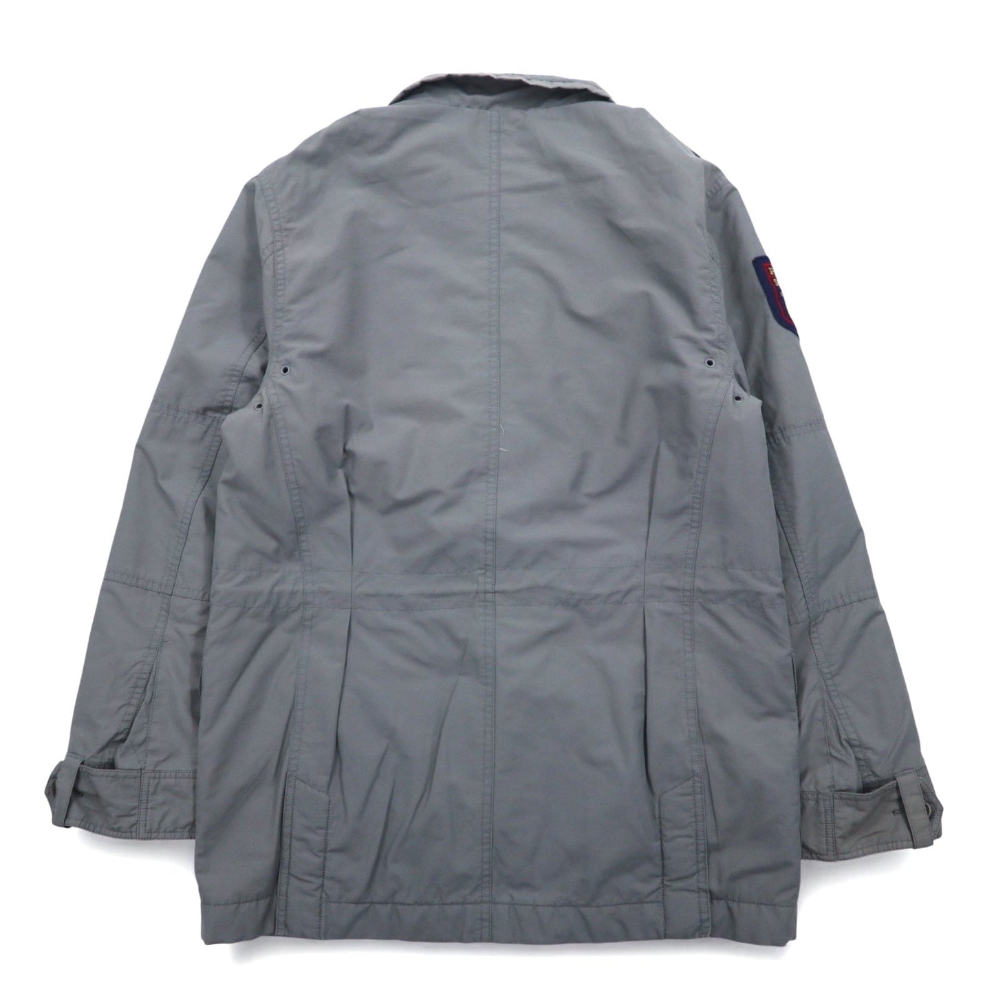 POLO RALPH LAUREN M-65 フィールドジャケット ミリタリージャケット L グレー ロゴワッペン