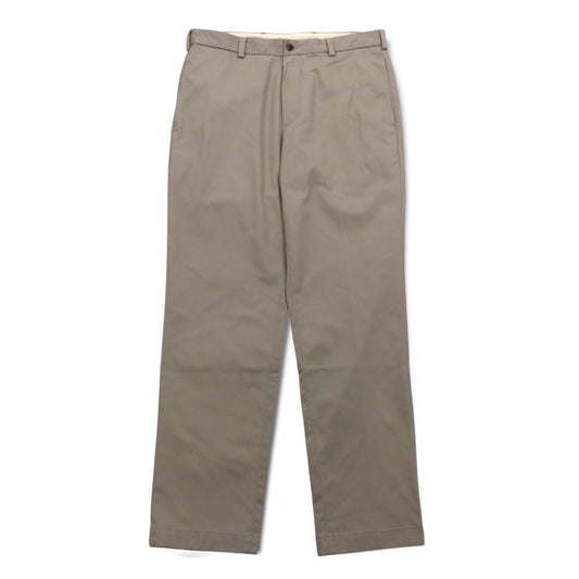 Brooks Brothers チノパンツ L ベージュ コットン ADVANTAGE CHINO CLARK