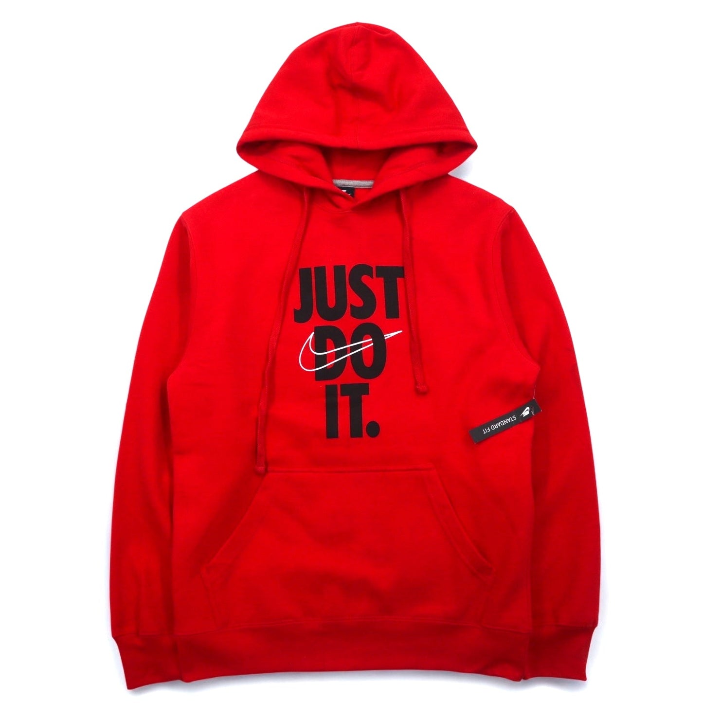 NIKE プルオーバーパーカー S レッド  Just Do It Hoodie 928717-657 パキスタン製 未使用品