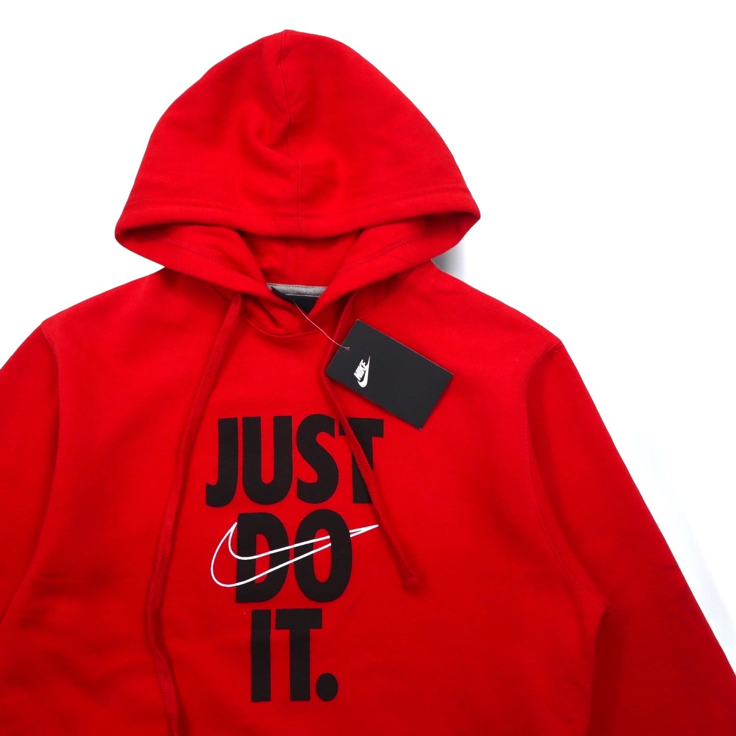 NIKE プルオーバーパーカー S レッド  Just Do It Hoodie 928717-657 パキスタン製 未使用品