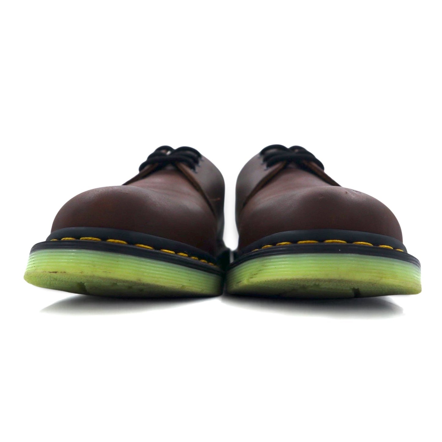 Dr.Martens 3ホール ドレスシューズ 27cm ブラウン レザー プレーントゥ 27161