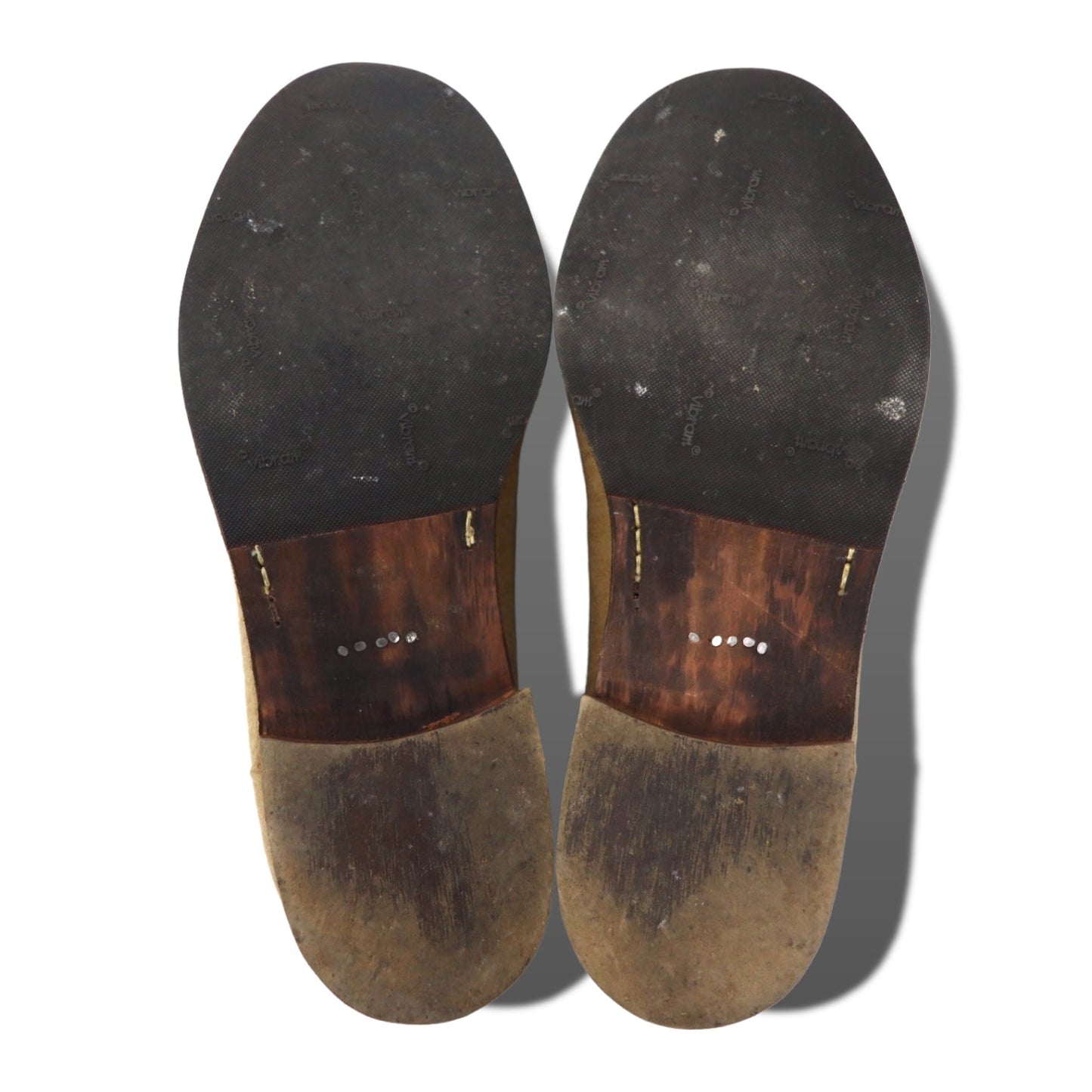 hender scheme ドレスシューズ 5 ( 27 - 27.5cm ) キャメル duffle ラビットファー 11a-at-002