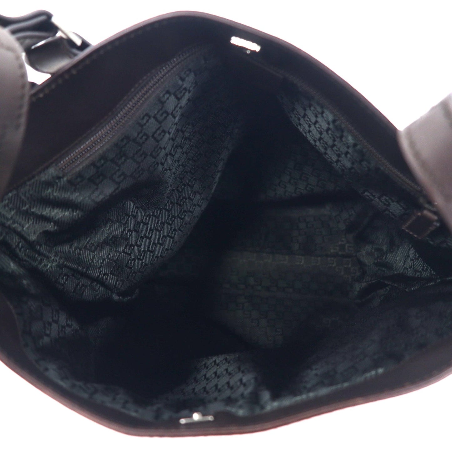 GUCCI 2WAY キャンバス トートバッグ ショルダーバッグ ベージュ レザー切り替え 106301 1705