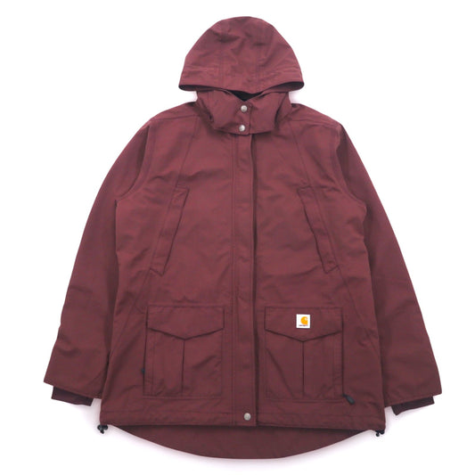 Carhartt ストームディフェンダー STORM DEFENDER JACKET マウンテンパーカー L ボルドー 防水 RELAXED FIT HEAVYWEIGHT 102382