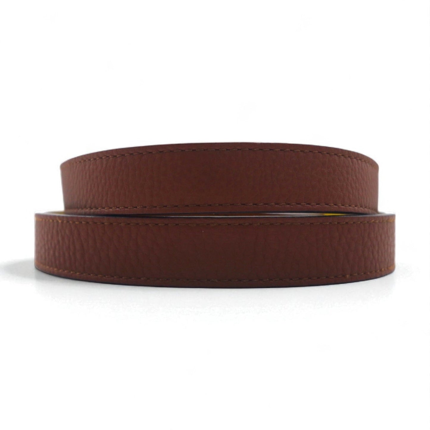 BURBERRY リバーシブル ダブルストラップ レザーベルト Lynton Reversible Double Strap Leather Belt 34/85 シボ革 2連 ITPARPEL9BOL 現行 イタリア製