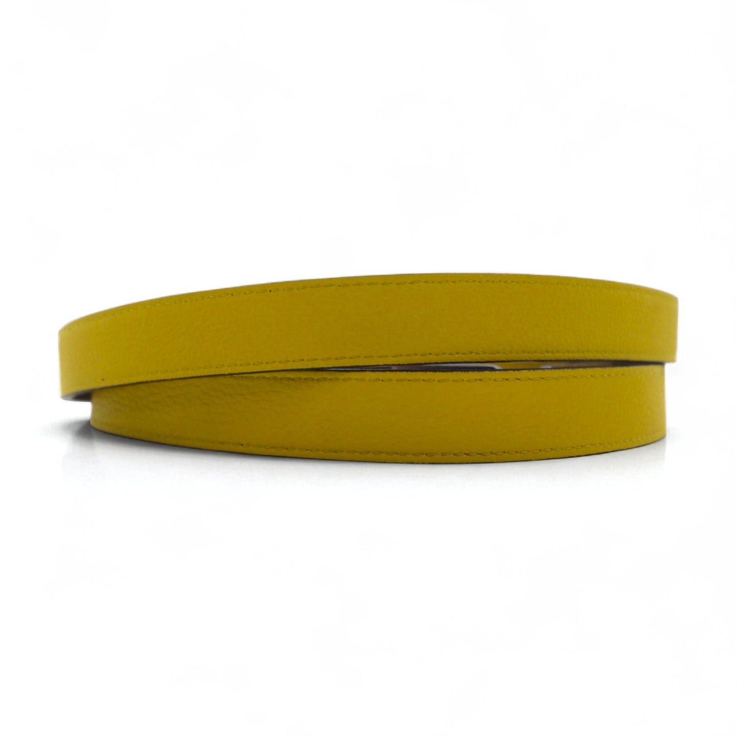 BURBERRY リバーシブル ダブルストラップ レザーベルト Lynton Reversible Double Strap Leather Belt 34/85 シボ革 2連 ITPARPEL9BOL 現行 イタリア製