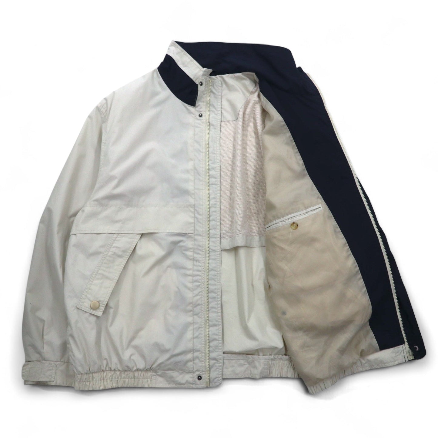 NAUTICA SPORT 90年代 65/35クロス セーリングジャケット XXL ベージュ EQUIPMENT
