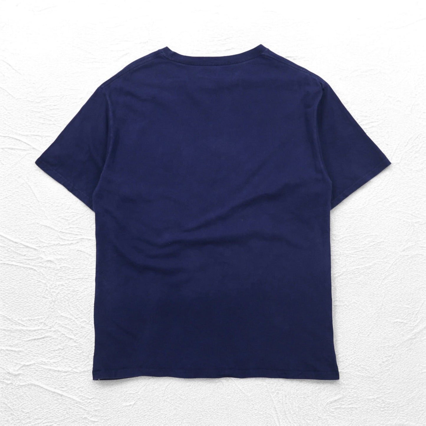 majestic ベースボール プリント Tシャツ L ネイビー MLB NEWYORK YANKEES ホンジュラス製