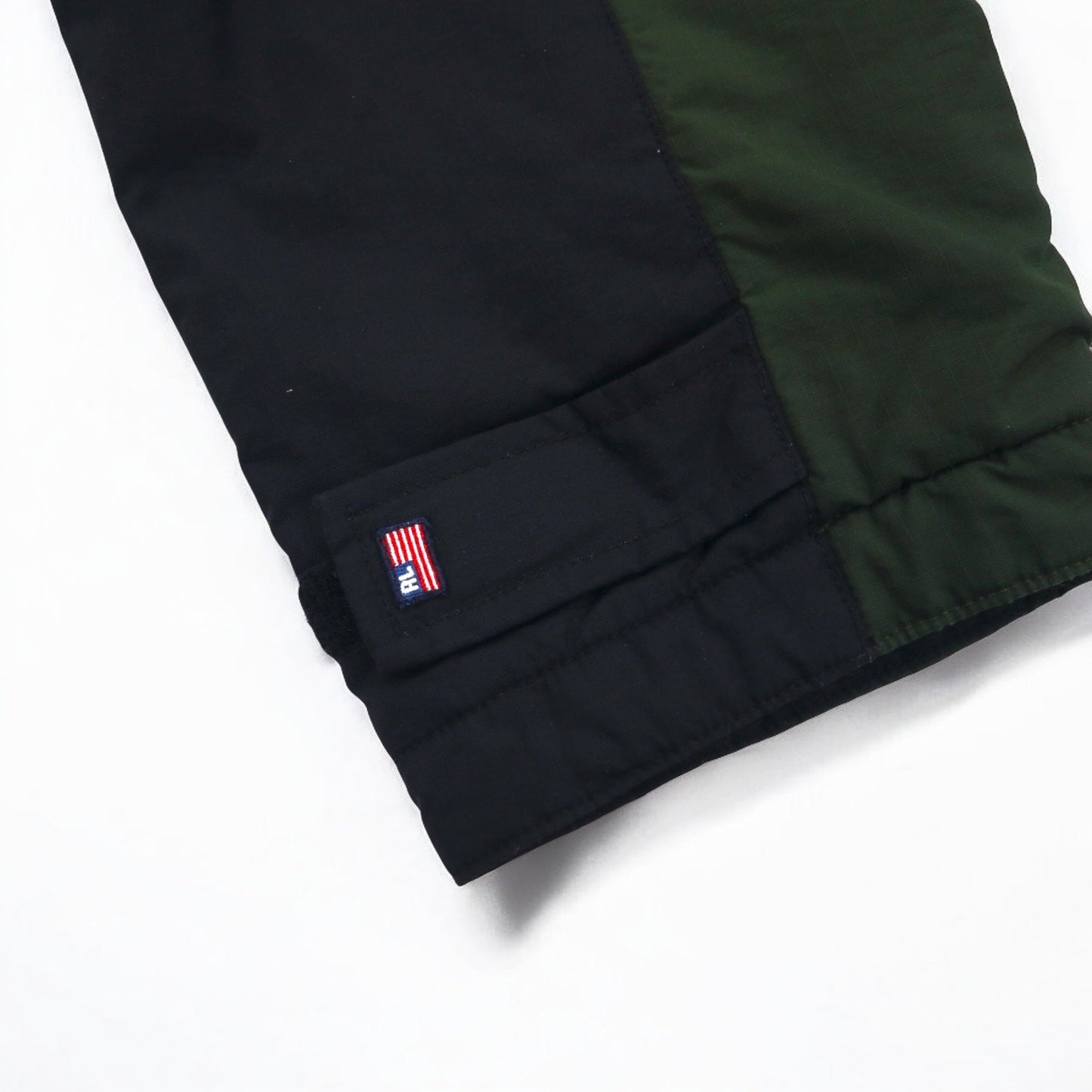 POLO JEANS CO. RALPH LAUREN 90年代 フリースライニング マウンテンジャケット L グリーン ブラック