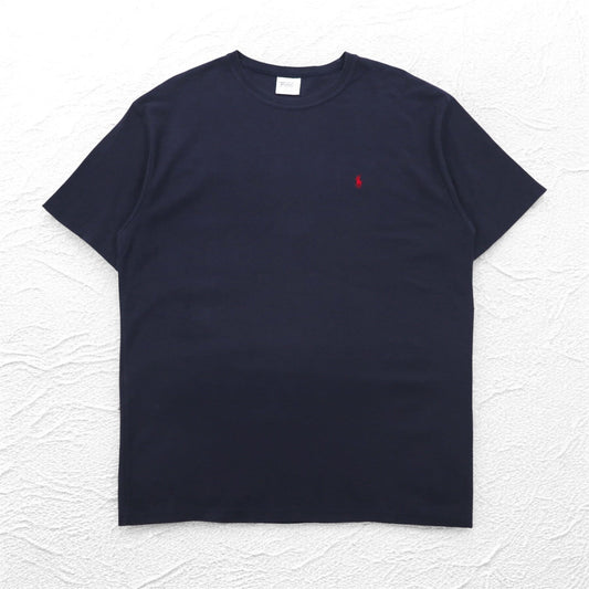 Polo by Ralph Lauren スモールポニー Tシャツ XL ネイビー コットン