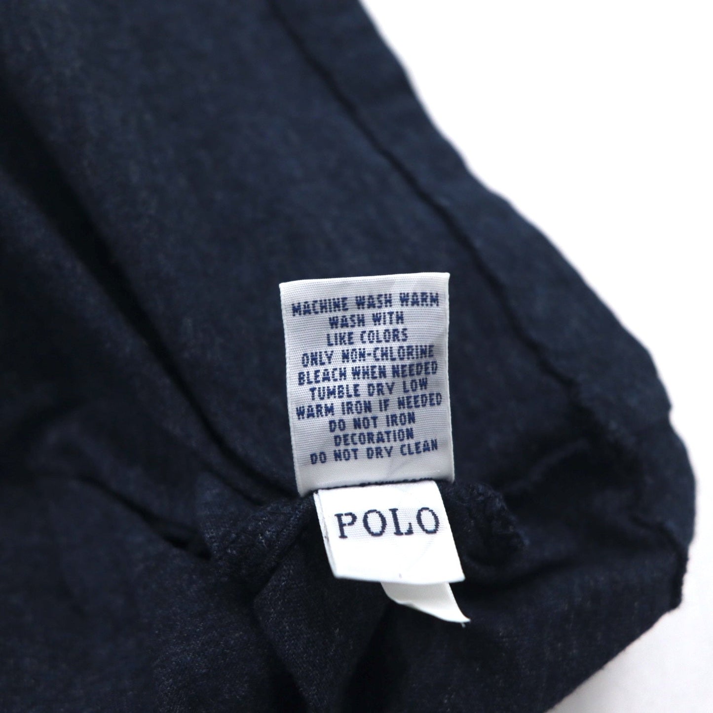 POLO RALPH LAUREN ロングスリーブ Tシャツ ロンT L ネイビー スモールポニー刺繍