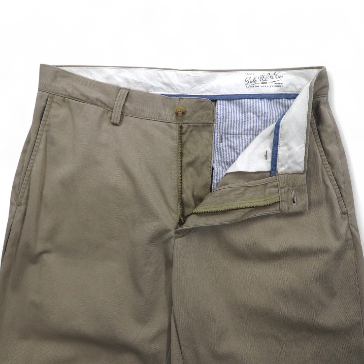 POLO RALPH LAUREN ポロチノ チノパンツ M ベージュ CLASSIC FIT スリランカ製