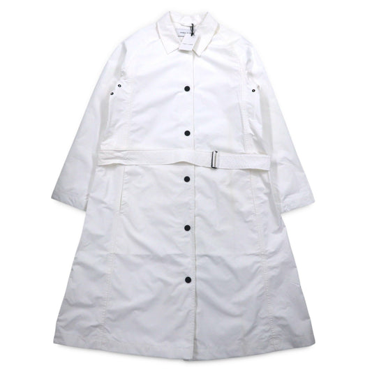 UNIQLO AND LEMAIRE Aライン ステンカラーコート レインコート S ホワイト ベルト付き 未使用品