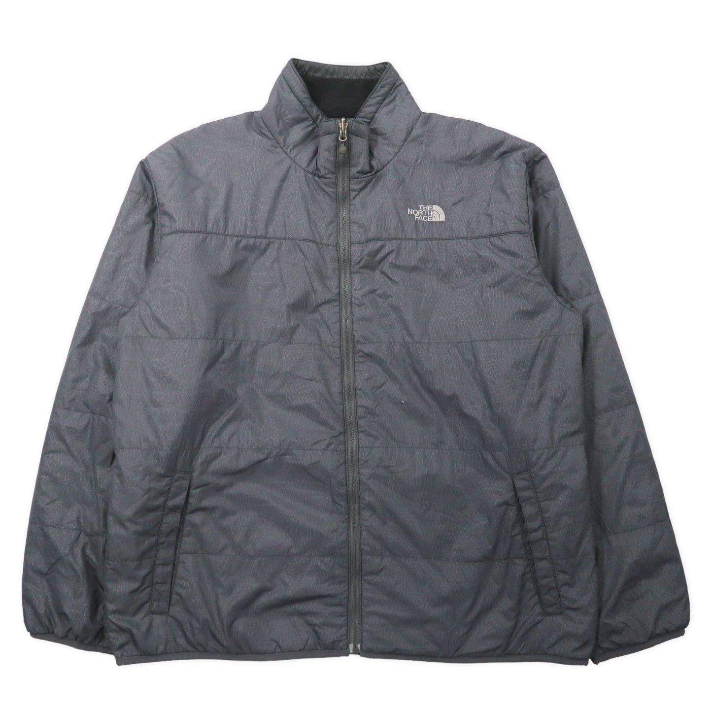 THE NORTH FACE 3WAY マウンテンパーカー XXL グレー ナイロン HYVENT 防水 インサレーションライナー着脱式