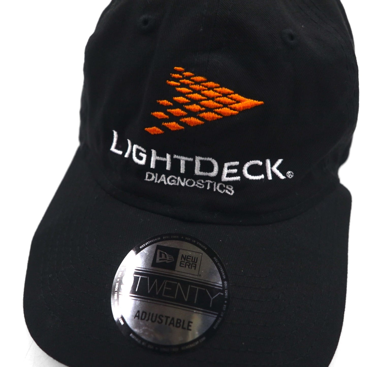 NEW ERA ベースボールキャップ FREE ベルト ブラック 9TWENTY US企業 LIGHTDECK 刺繍