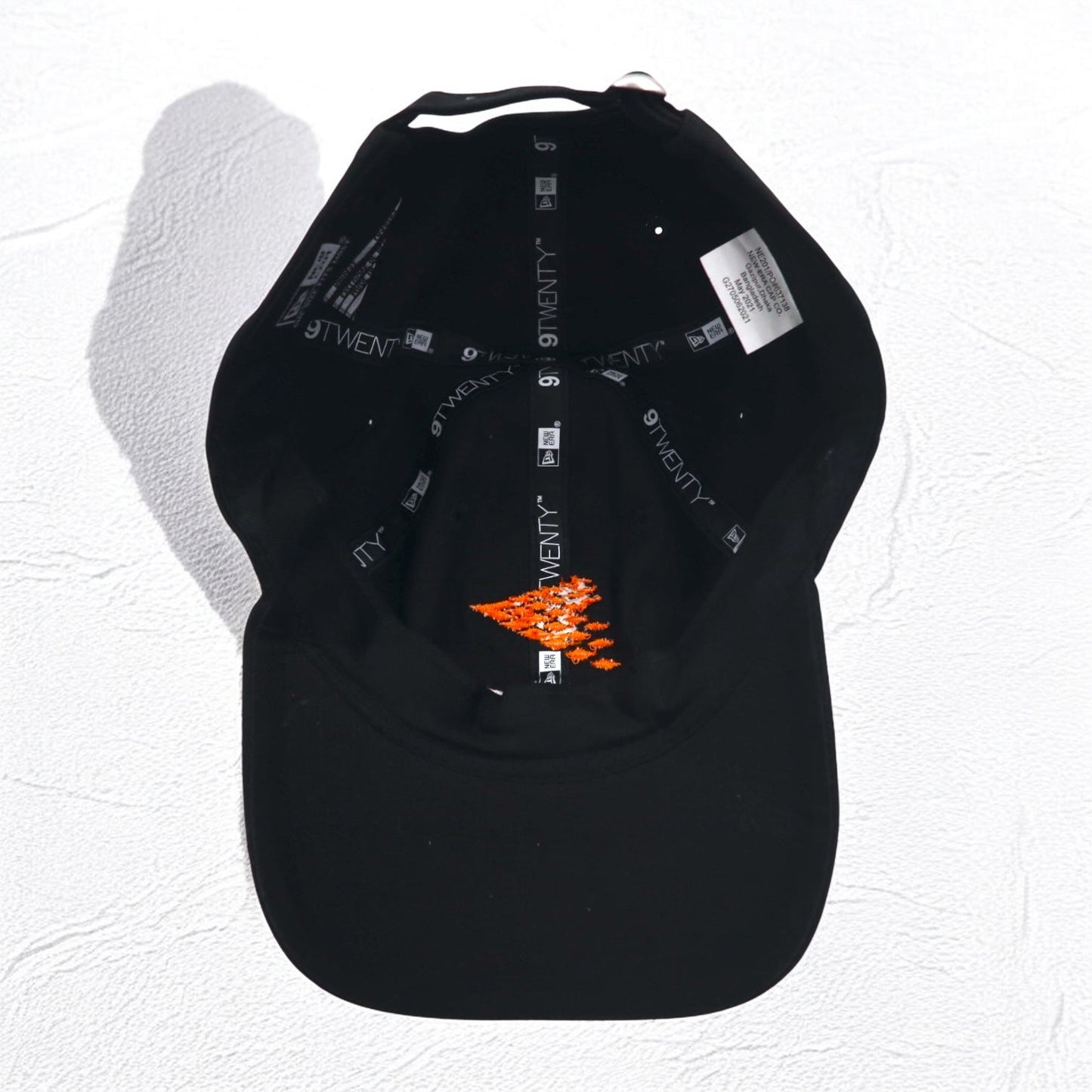 NEW ERA ベースボールキャップ FREE ベルト ブラック 9TWENTY US企業 LIGHTDECK 刺繍