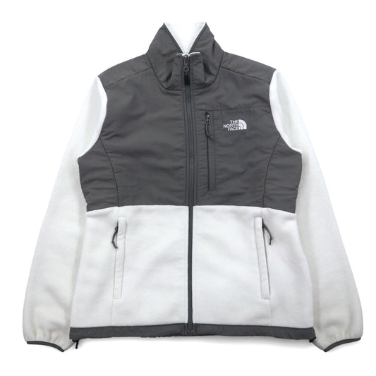 THE NORTH FACE デナリジャケット POLARTEC ポーラテック フリースジャケット M ホワイト グレー US規格