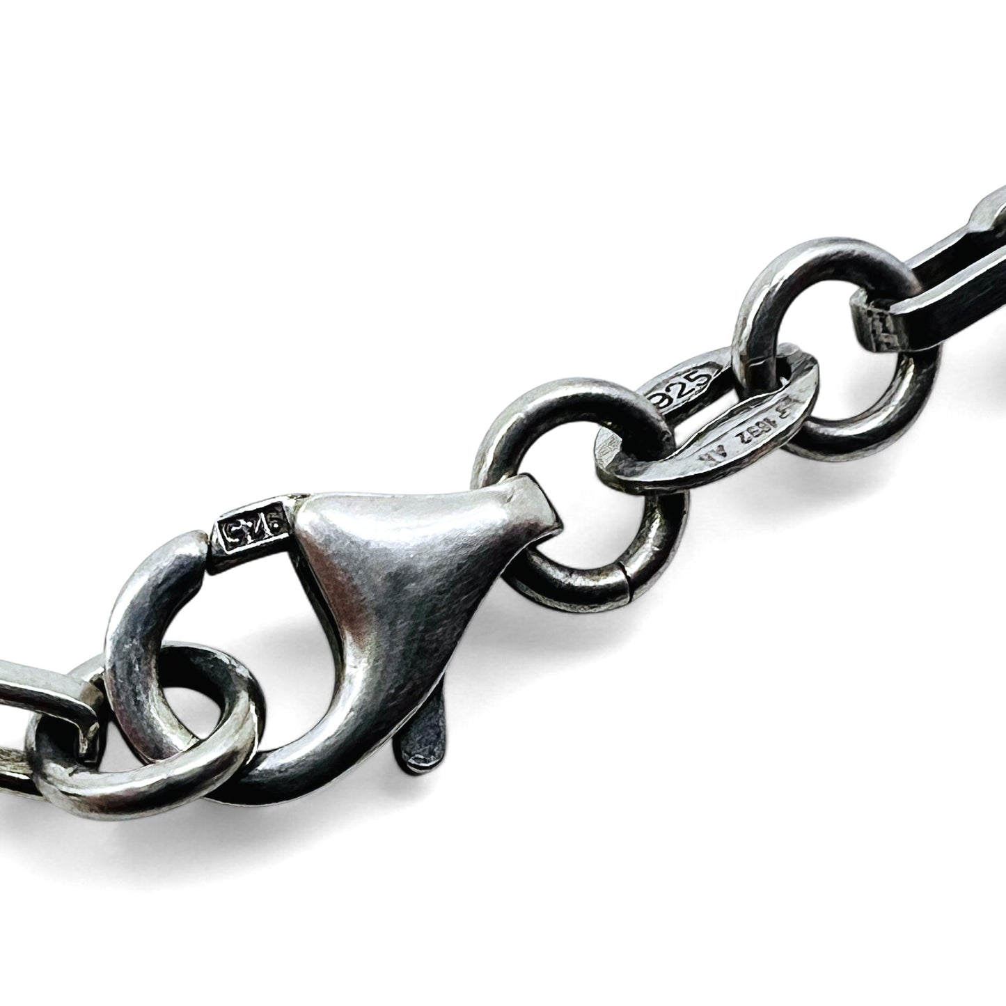 DOLCE & GABBANA チェーン ネックレス リング トップ 指輪 シルバー SILVER 925