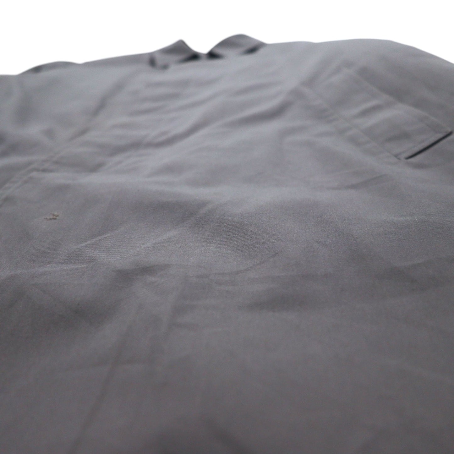 LONDON FOG 80年代 USA製 ステンカラーコート XL グレー  ボアライナー 着脱式 IDEALジップ by WAMSUTTA