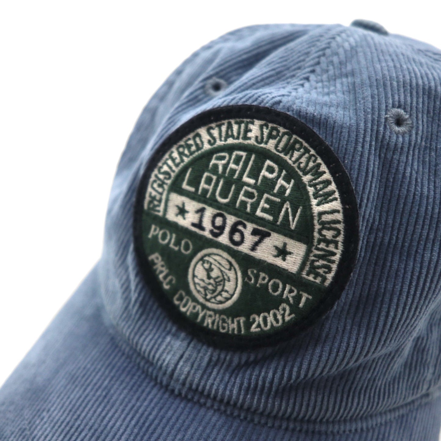 Polo by Ralph Lauren コーデュロイ ベースボールキャップ FREE ベルト POLO SPORT ロゴワッペン