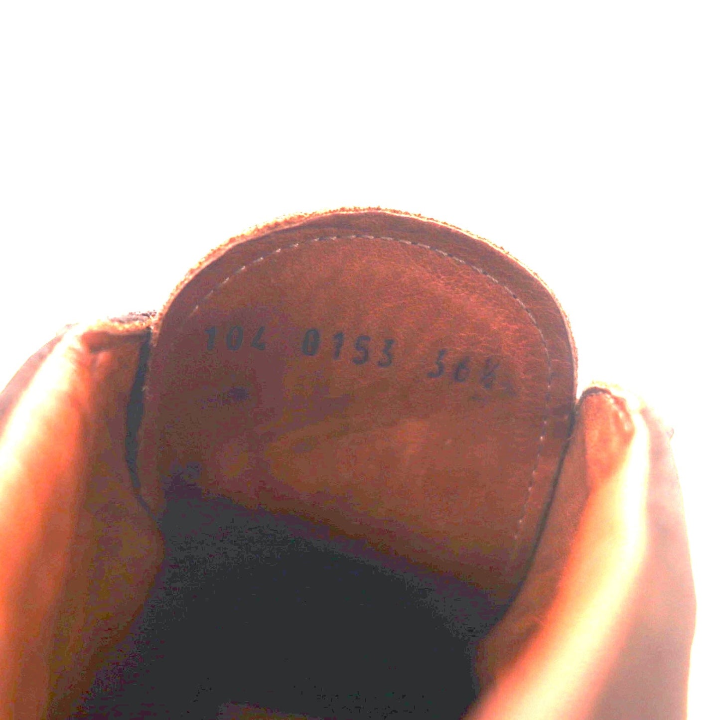 GUCCI レースアップ ショートブーツ チャッカブーツ 23.5cm ブラウン レザー 104 0153 イタリア製