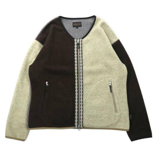 PENDLETON マイクロフリース カーディガン M マルチカラー ポリエステル ネイティブ柄 relume JOURNAL STANDARD別注