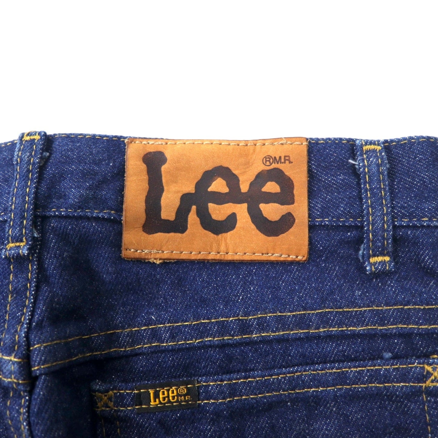 Lee USA製 90年代 デニムパンツ 29 ブルー 濃紺 リジット ユニオンスタンプ 202-0341