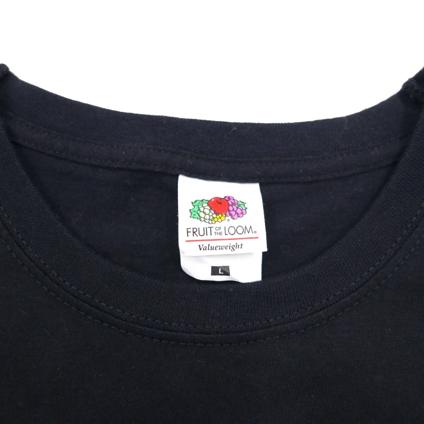 IRON MAIDEN アイアン メイデン バンド Tシャツ L ブラック 両面プリント ユニオンジャック FRUIT OF THE LOOM モロッコ製