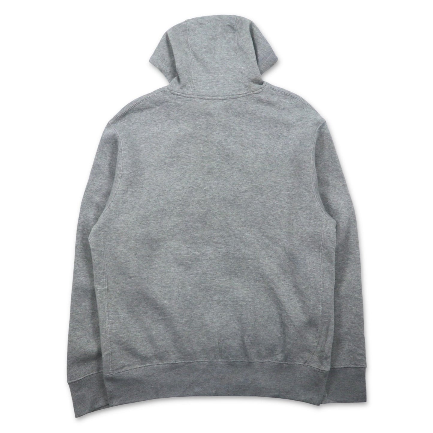 NIKE スウォッシュロゴ プリント プルオーバーパーカー L グレー NSW CLUB HOODIE BV2973-063 パキスタン製 未使用品