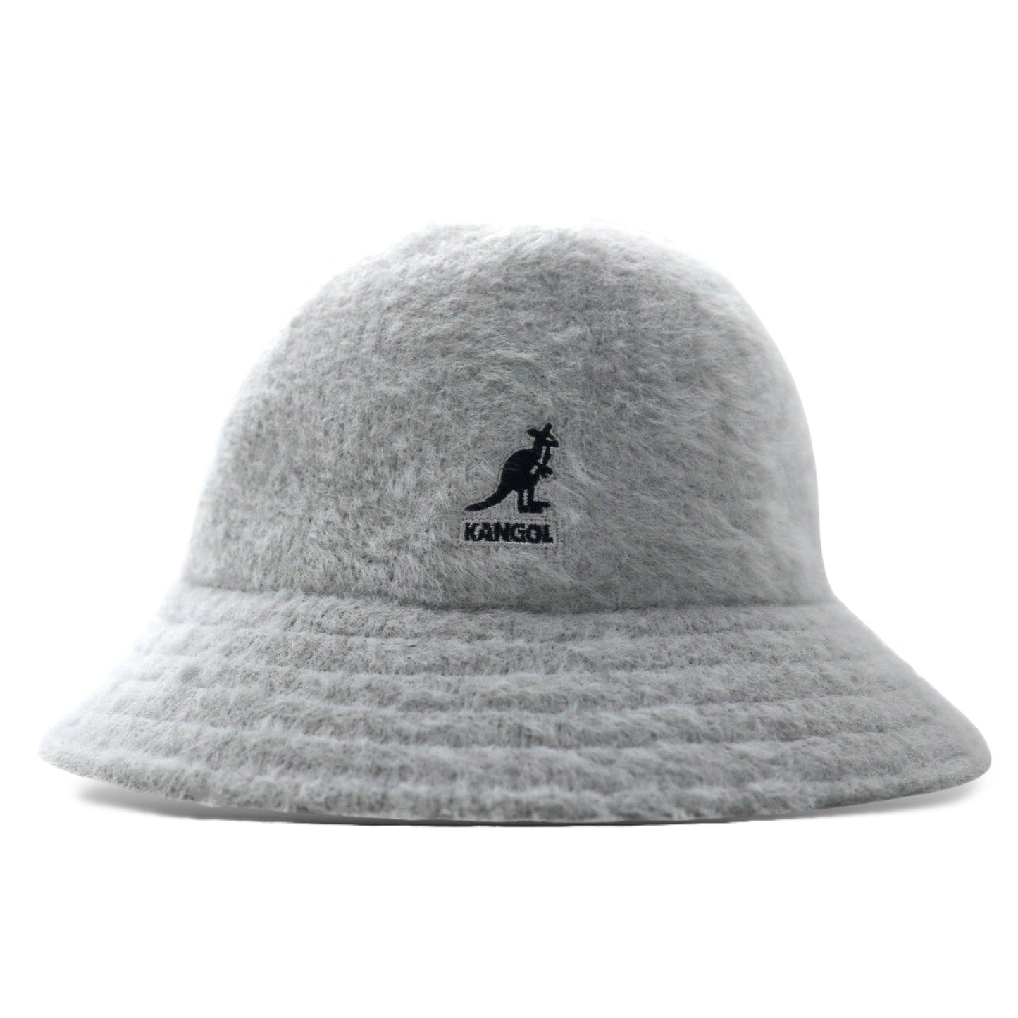 KANGOL × OVERRIDE バケットハット L グレー アクリル SYNTHETIC FURGORA CASUAL K3483PJ