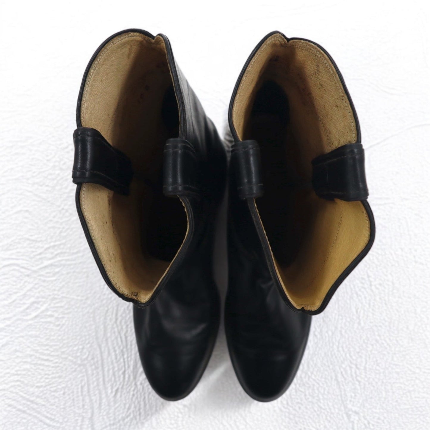 JUSTIN ウエスタンブーツ ローパーブーツ 28cm ブラック レザー L3703