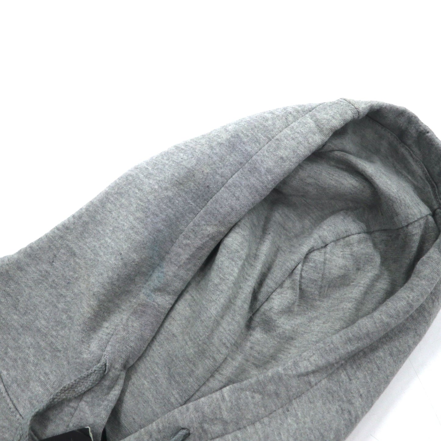 NIKE スウォッシュロゴ プリント プルオーバーパーカー L グレー NSW CLUB HOODIE BV2973-063 パキスタン製 未使用品