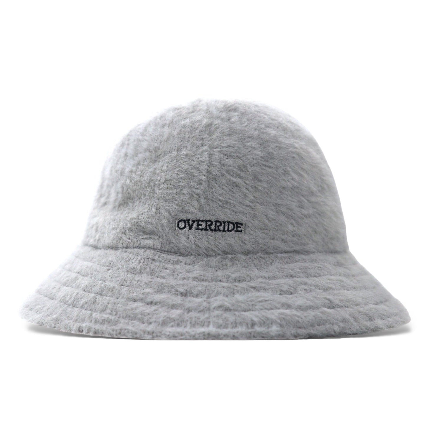 KANGOL × OVERRIDE バケットハット L グレー アクリル SYNTHETIC FURGORA CASUAL K3483PJ