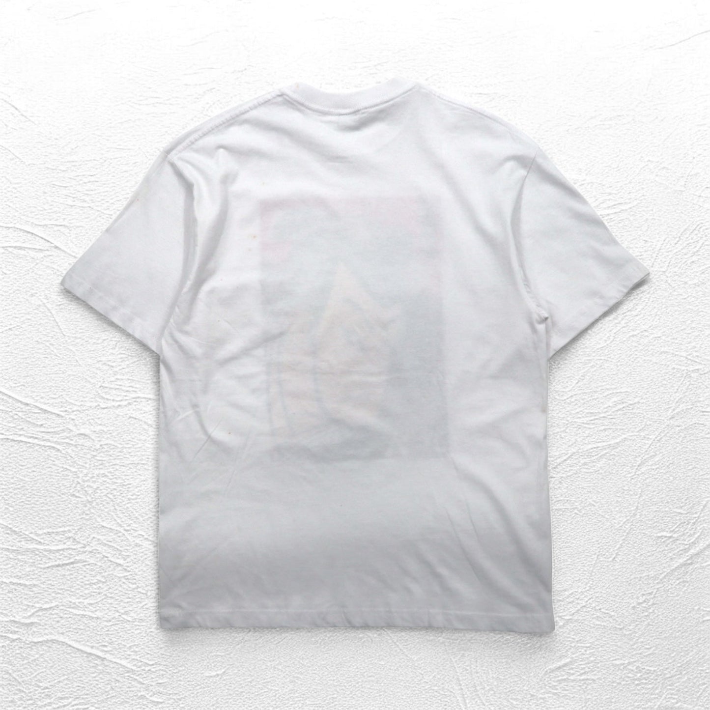 Japan Shine 浮世絵 プリント Tシャツ L ホワイト コットン 日本画 歌舞伎 尾上菊五郎