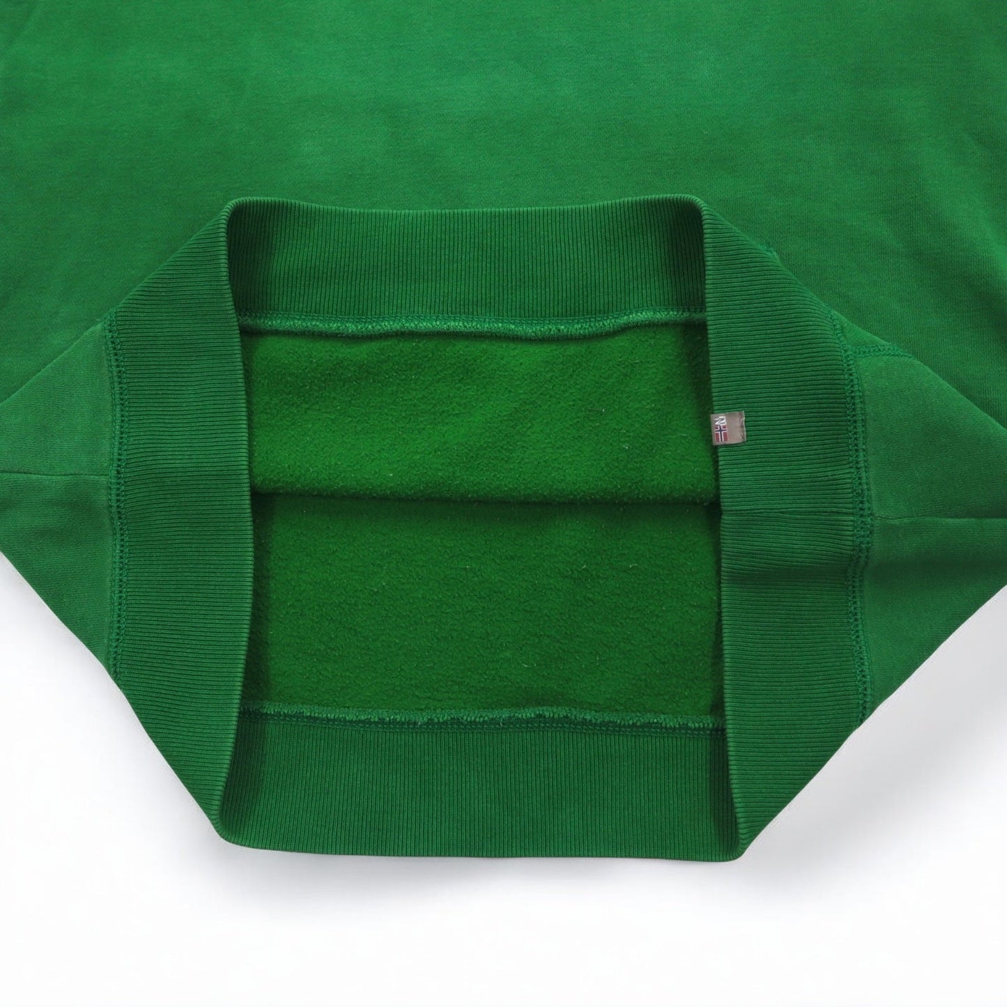 NAPAPIJRI プルオーバー パーカー M グリーン コットン 裏起毛 フロントポケット