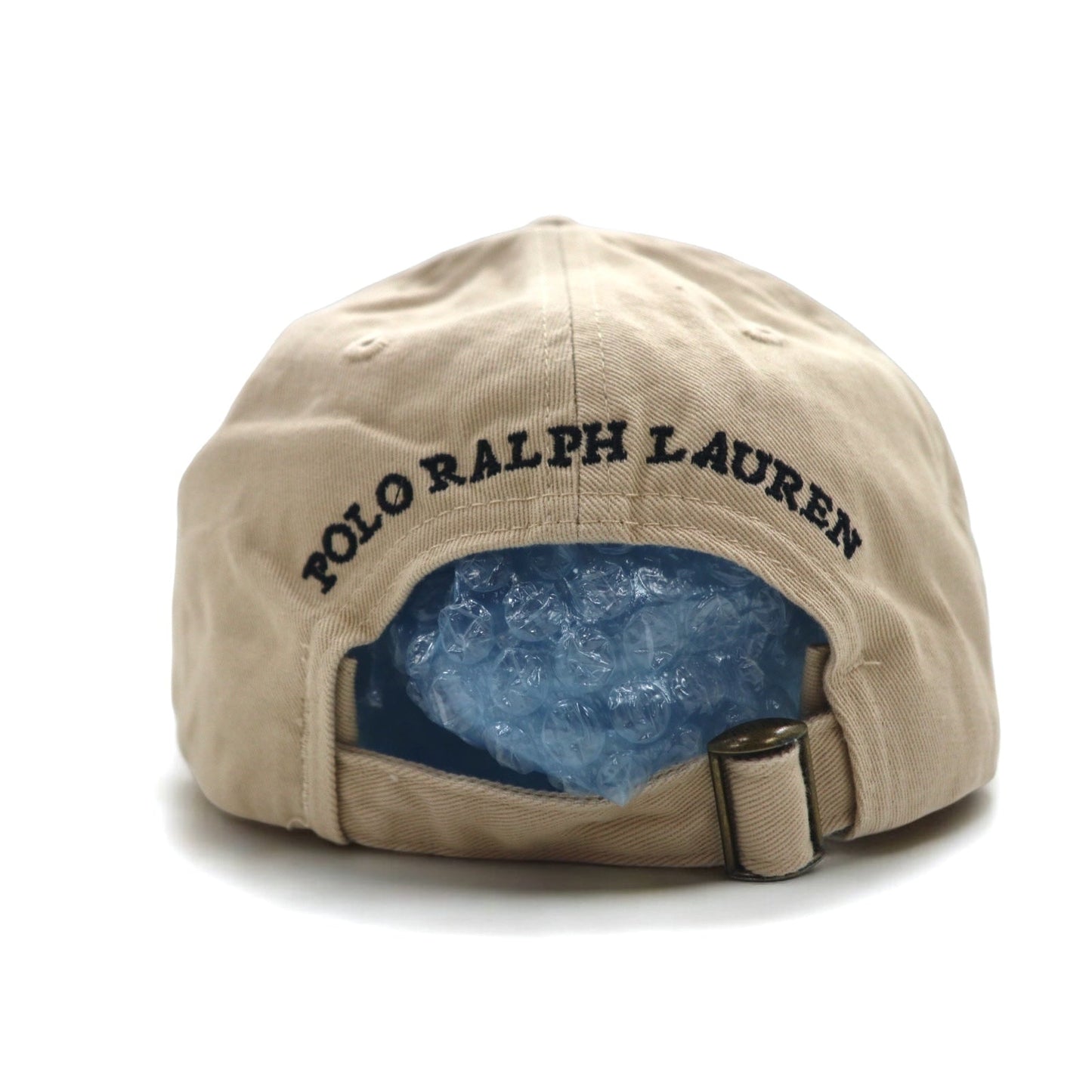 POLO RALPH LAUREN ポロベア ベースボールキャップ ONE ベージュ コットン ロゴ刺繍 710548524004 BSR 未使用品