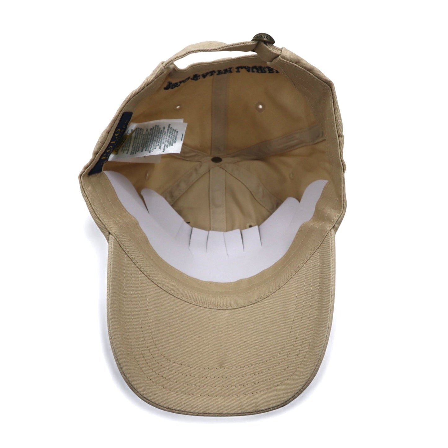 POLO RALPH LAUREN ポロベア ベースボールキャップ ONE ベージュ コットン ロゴ刺繍 710548524004 BSR 未使用品