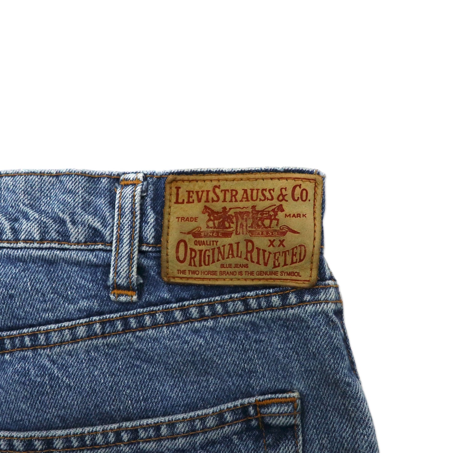 Levi's SILVER TAB シルバータブ 90年代 テーパード デニムパンツ 33 ブルー コットン 日本製