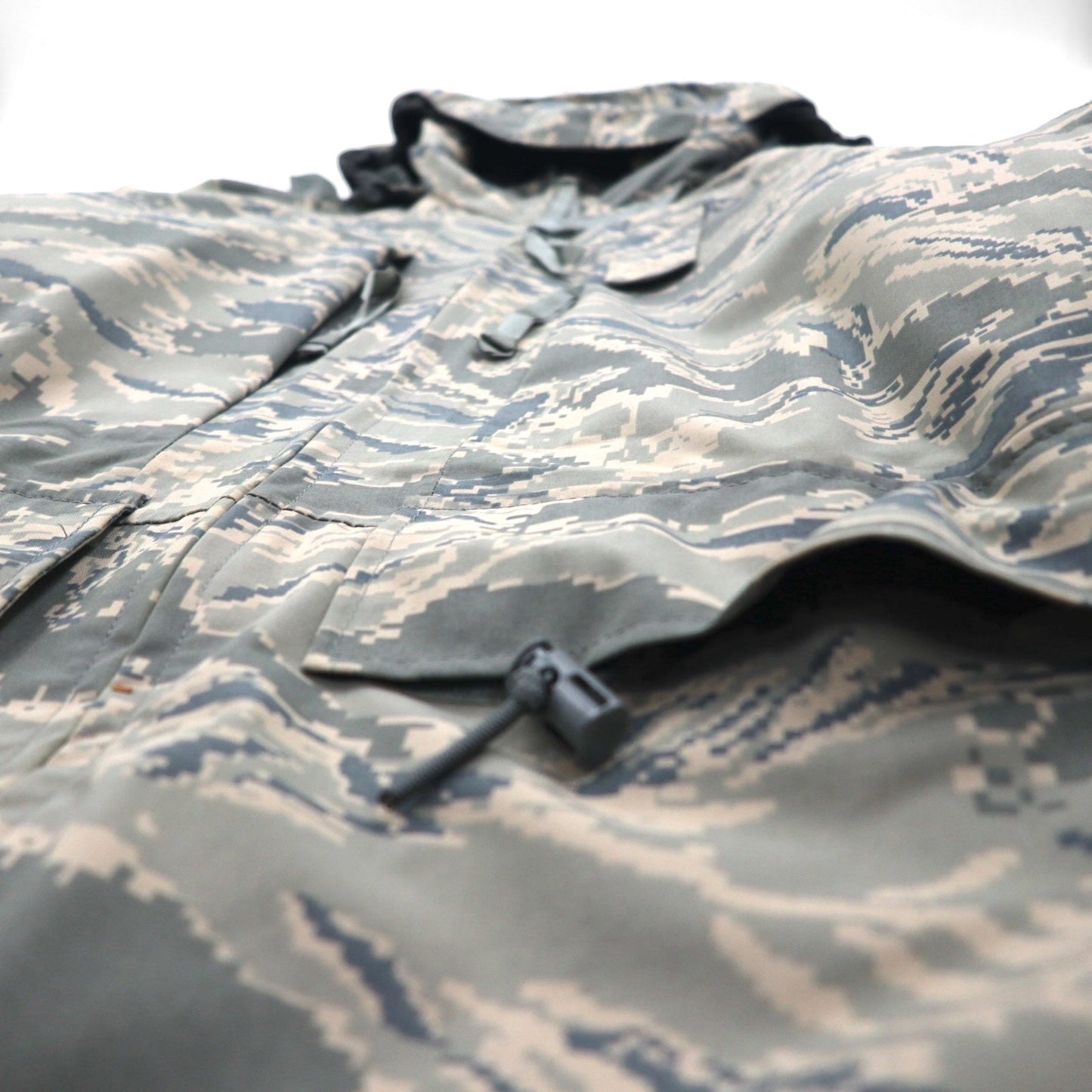 US AIR FORCE 米軍 APECS ABU ゴアテックス GORE-TEX パーカ XL カーキ デジタルタイガーカモ 防水 ミリタリージャケット 8415-01-547-3508 PROPPER INTERNATIONAL
