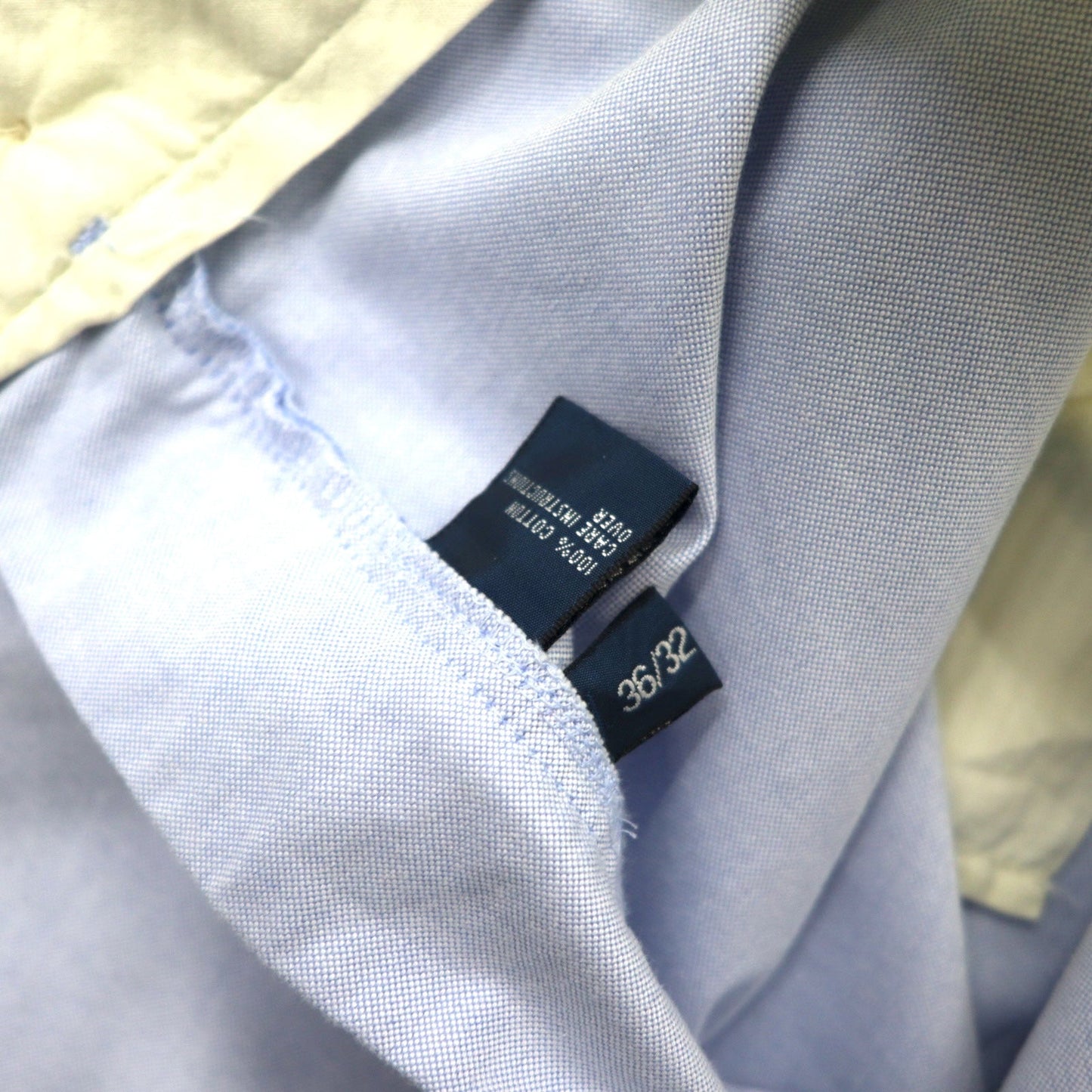 Polo by Ralph Lauren オックスフォード スラックスパンツ 36 ブルー コットン