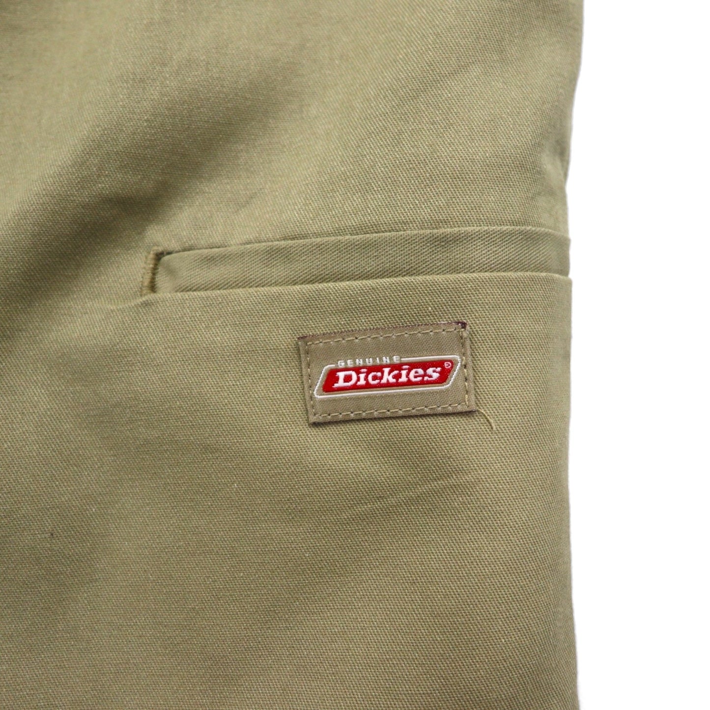 Dickies ルーズフィット バギー ショート ワークパンツ ハーフパンツ XL ベージュ 膝下丈 GR615KH