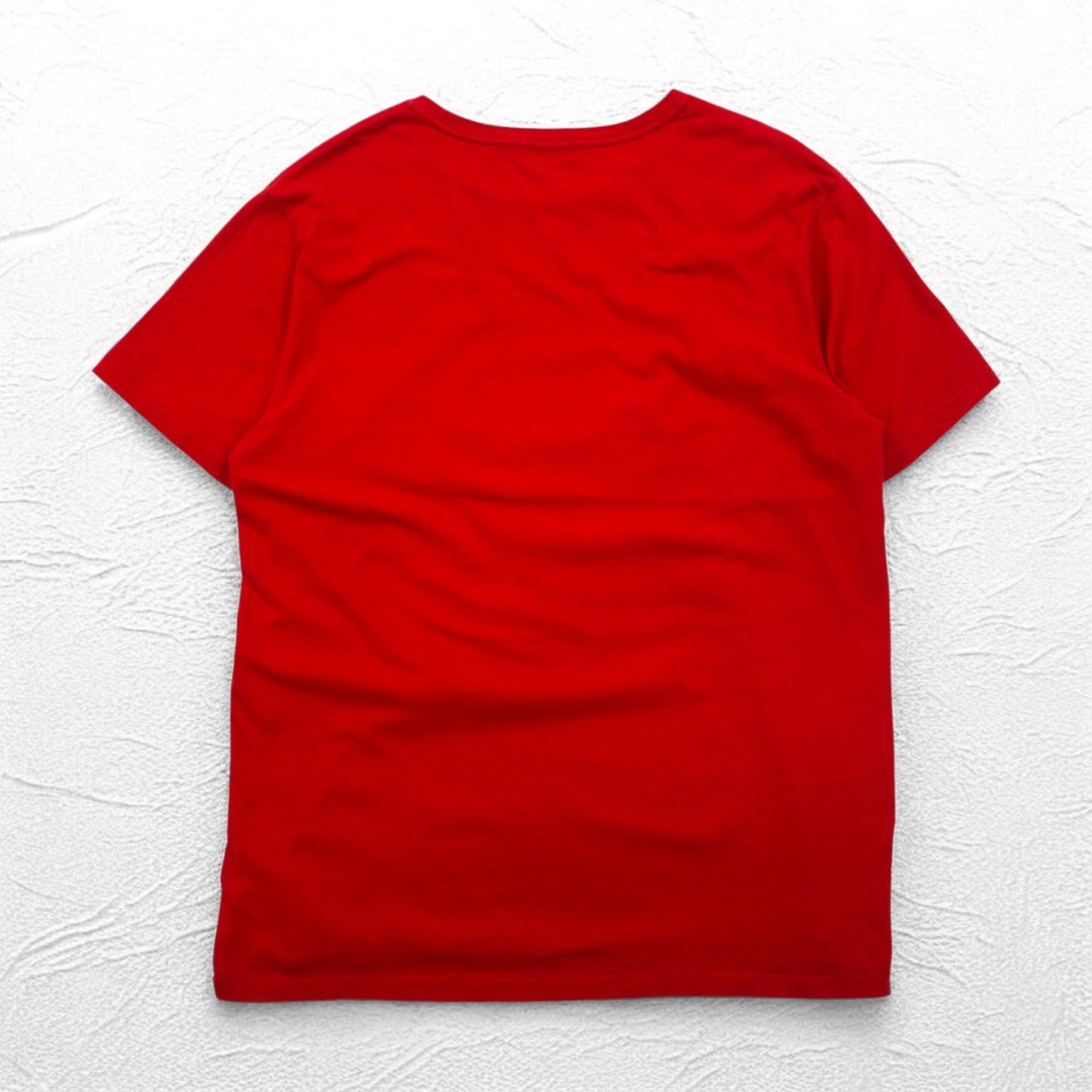 POLO RALPH LAUREN ポロベア プリント Tシャツ L レッド コットン