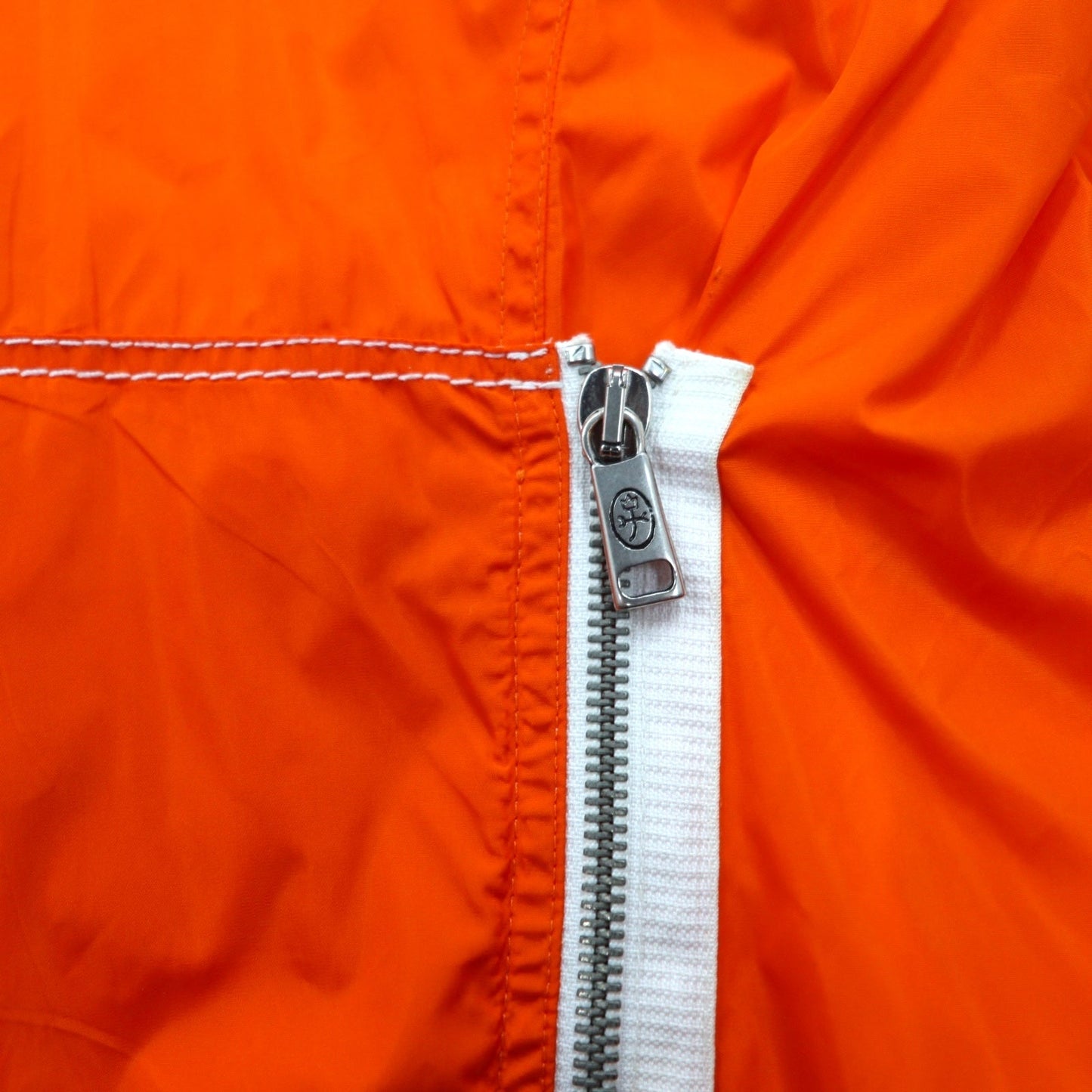 JC de CASTELBAJAC × Warner Bros イタリア製 90年代 ショート丈 ナイロン ライダースジャケット L オレンジ LOONEY TUNES バックスバニー 未使用品