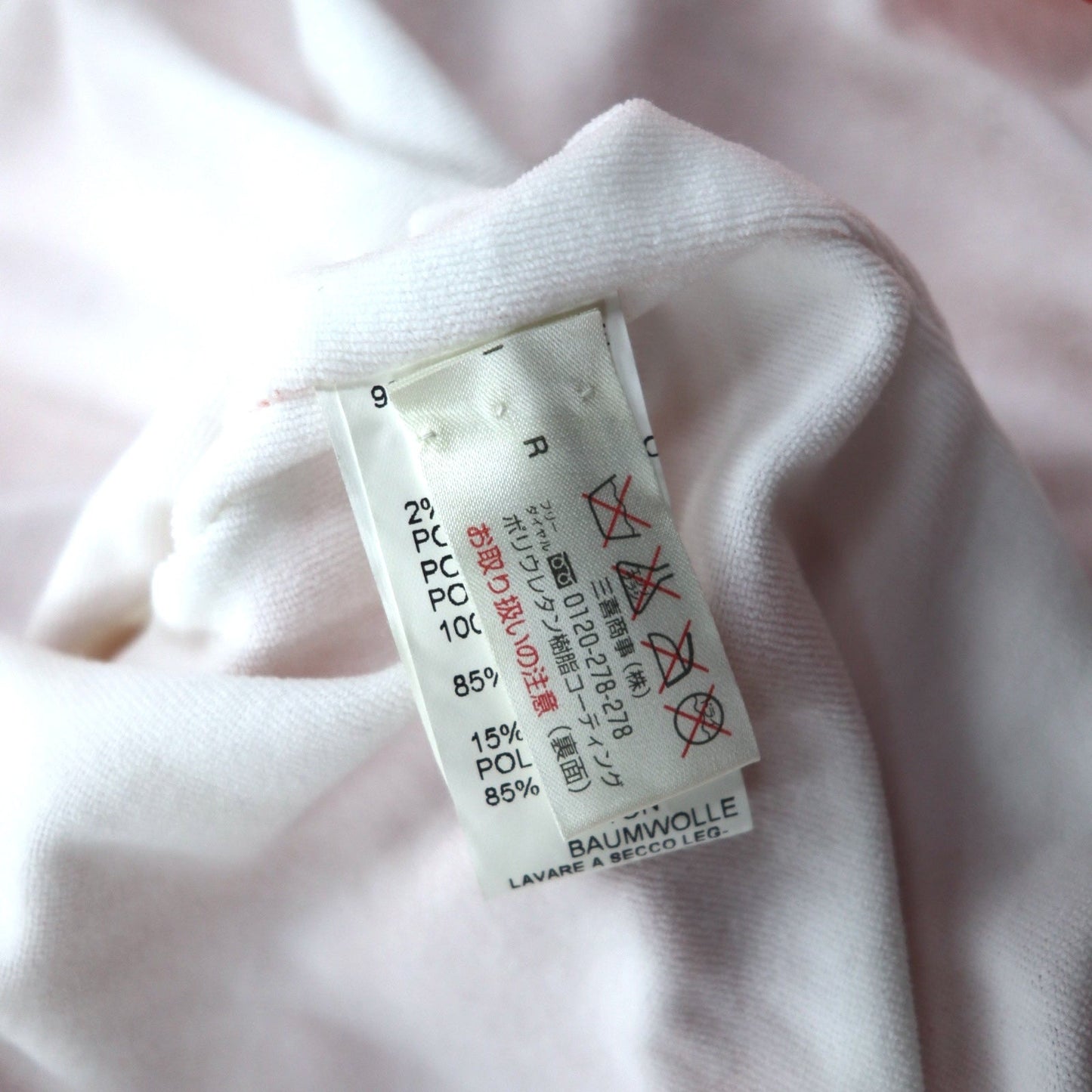 JC de CASTELBAJAC × Warner Bros イタリア製 90年代 ショート丈 ナイロン ライダースジャケット L オレンジ LOONEY TUNES バックスバニー 未使用品