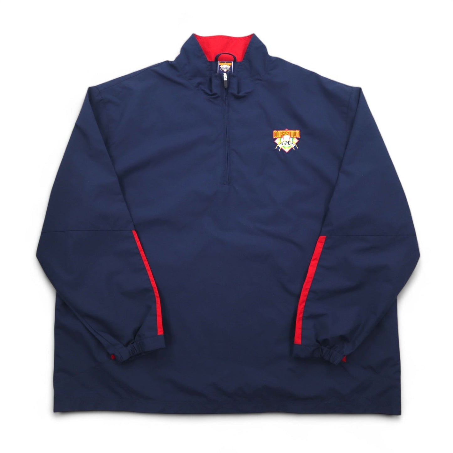 COOPERSTOWN ハーフジップ ナイロンジャケット ピステ 2XL ネイビー DREAMS PARK